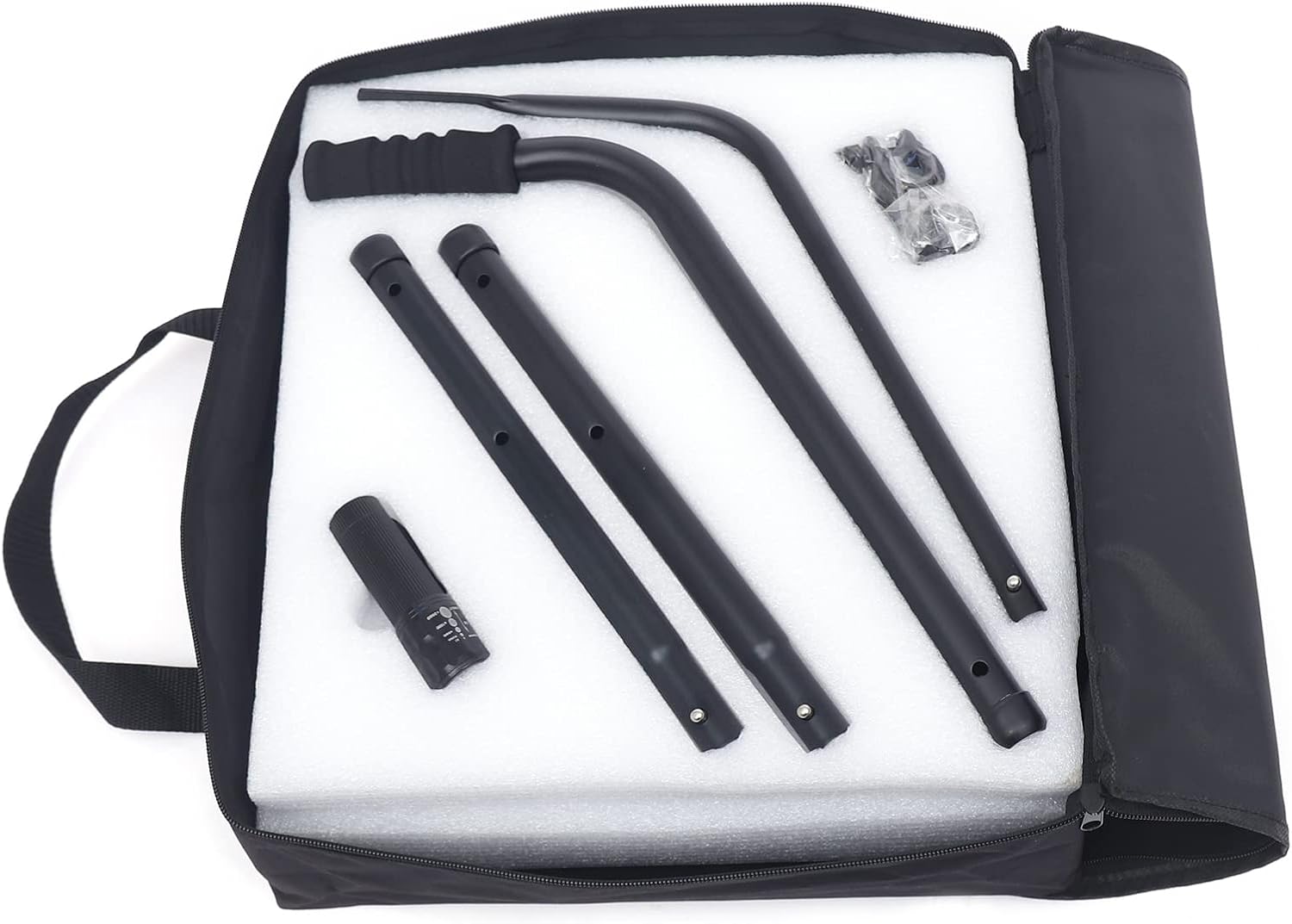 12 Inch Car Under Vehicle Inspection Mirror, Security Mirror Wheel w/LED Light US,Diameter Security Mirror with Wheels Car Under Vehicle Inspection Mirror Security with Flashlight