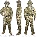 Uniformes tácticos, QMFIVE Camuflaje Camo Camo Combat BDU Chaqueta Camisa y Pantalones...