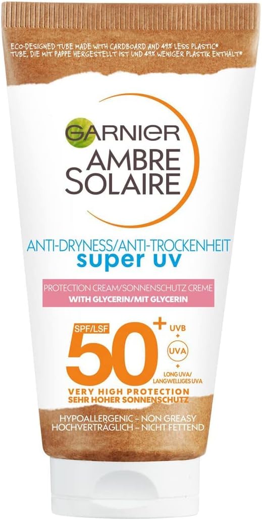 Ambre Solaire Sensitive Face and Neck Sun Cream SPF50+ 50ml