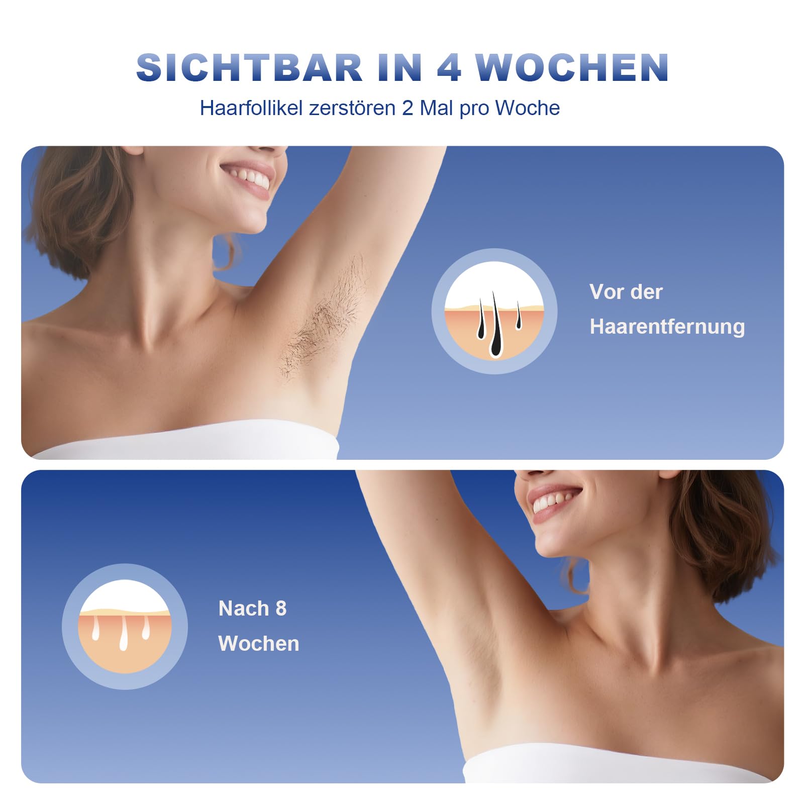 Depiladora Laser, Indolora IPL con Refrigeración, Depiladora Luz Pulsada | 3 en 1 HR/SC/RA, 999,999 Flashes, 9 Niveles de Energía, Modo Manual y Automático, para Mujer Hombre, Rostro, Bikini, Cuerpo