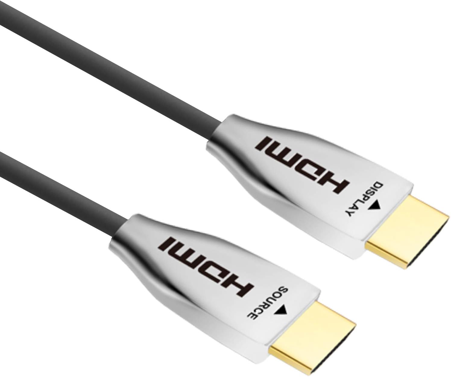 Fiber Optic HDMI Cable 33FT 4K 60FPS HDMI 2.0 18Gbps Active Optical Cable (AOC) / YUV4:4:4 201A