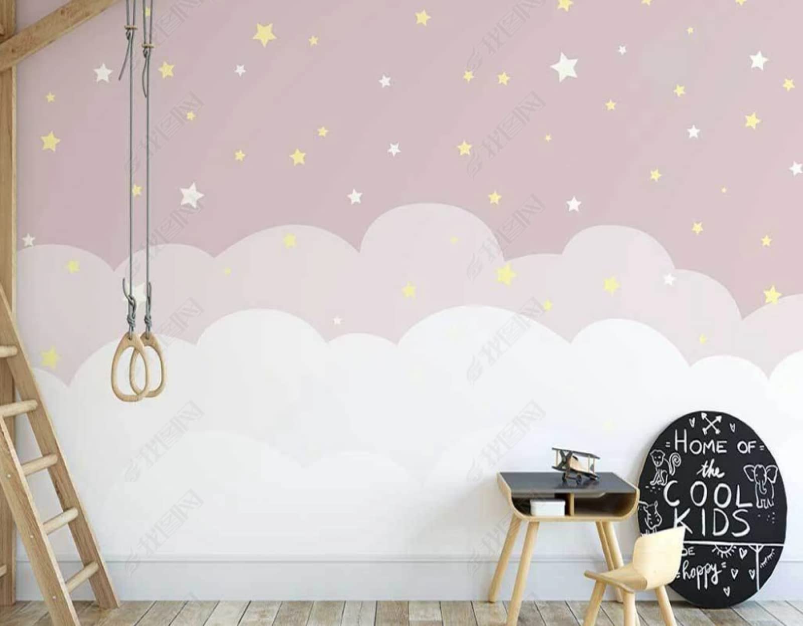 Papier Peint Intissé Chambre Ciel Étoilé Décoration Murale Salon 200x140