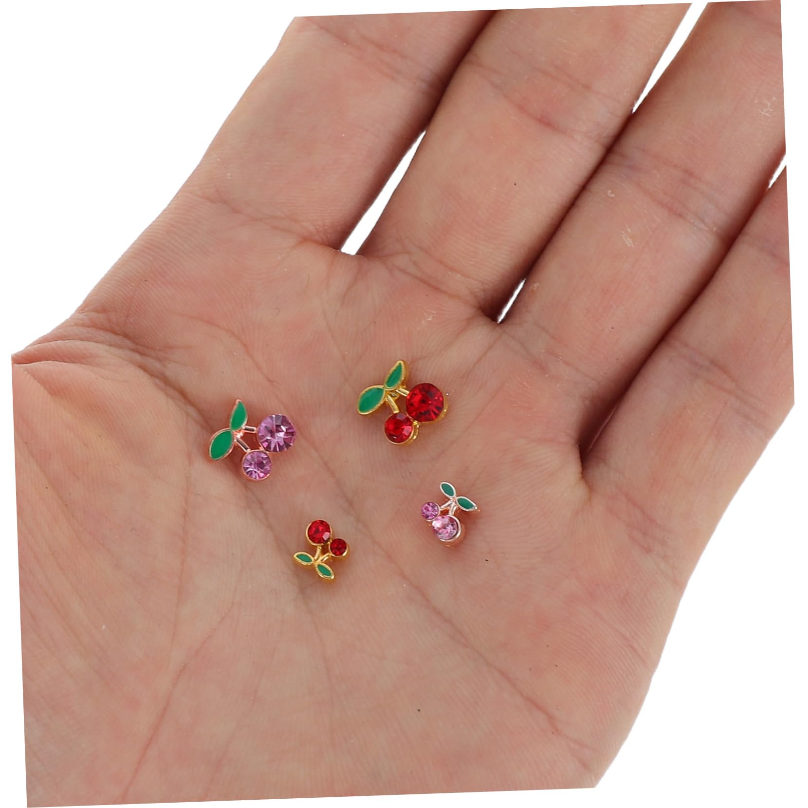 VICASKY 3 Set Decorazioni Per Unghie Con Charm Per Nail Art Te E Manicure Per Eventi E 32 Pezzi*3
