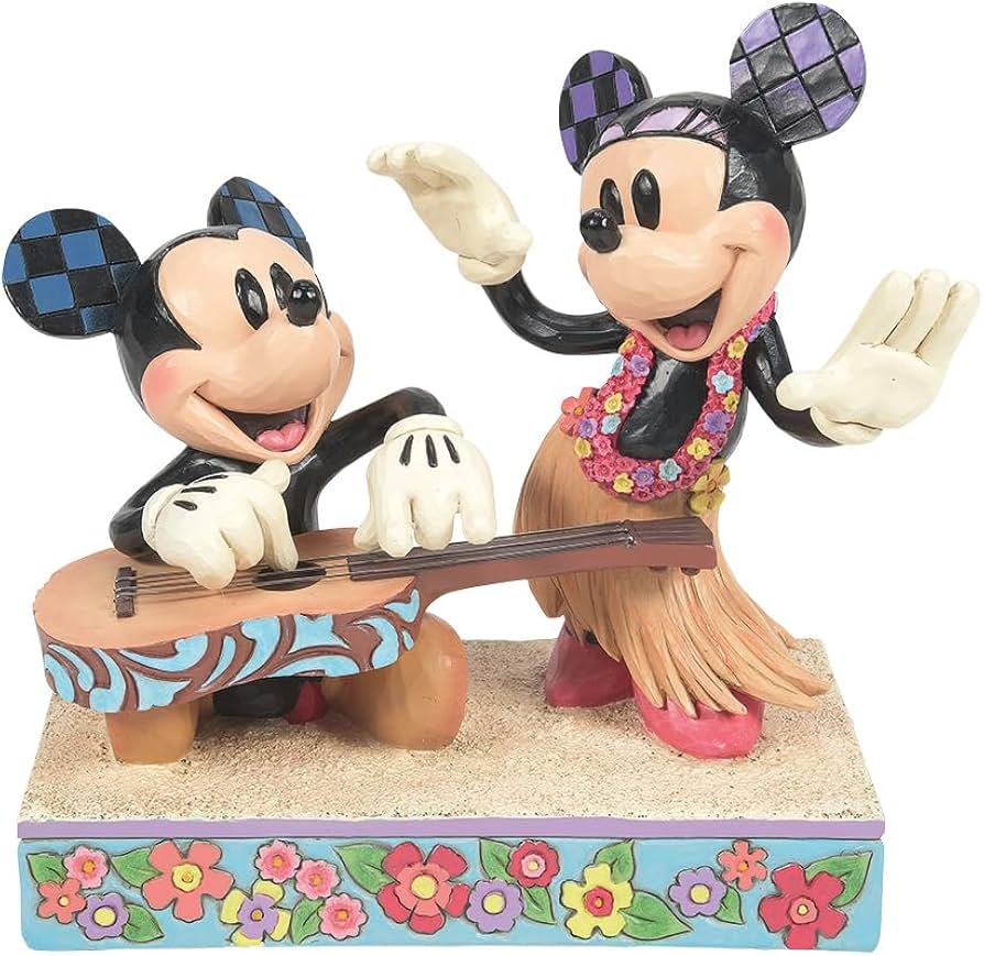 Disney Traditions Jim Shoreミッキー ミニーフィギュア Amazon.com: Enesco Disney Traditions Collection by Jim Shore