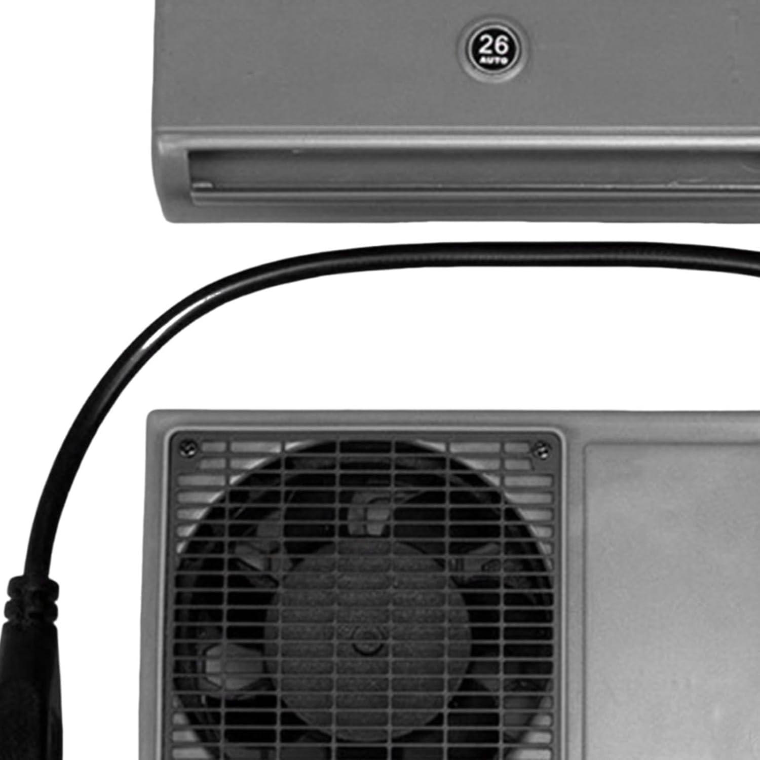 Miniature Air Conditioner Model Set Dollhouse Furniture Model 1/14 Scale Ornament Sturdy Realistic Collectibles Micro Scene, Style A