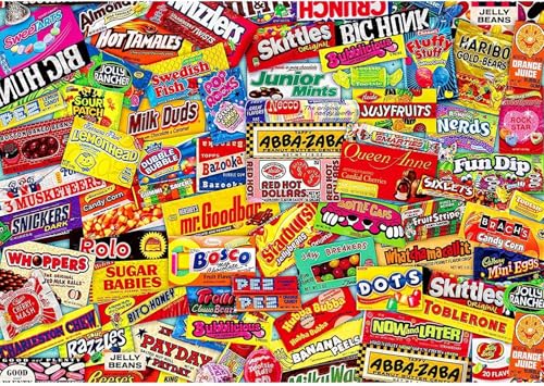 Rompecabezas 1000 Piezas Temática Candy 3+ Anos miniatura 1