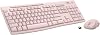 Combo inalámbrico de teclado y mouse Logitech MK270 de tamaño completo - Rosa | Teclado de tamaño completo con diseño resistente a derrames, mouse compacto ambidiestro, conexión mediante un solo receptor USB-A Nano incluido 1