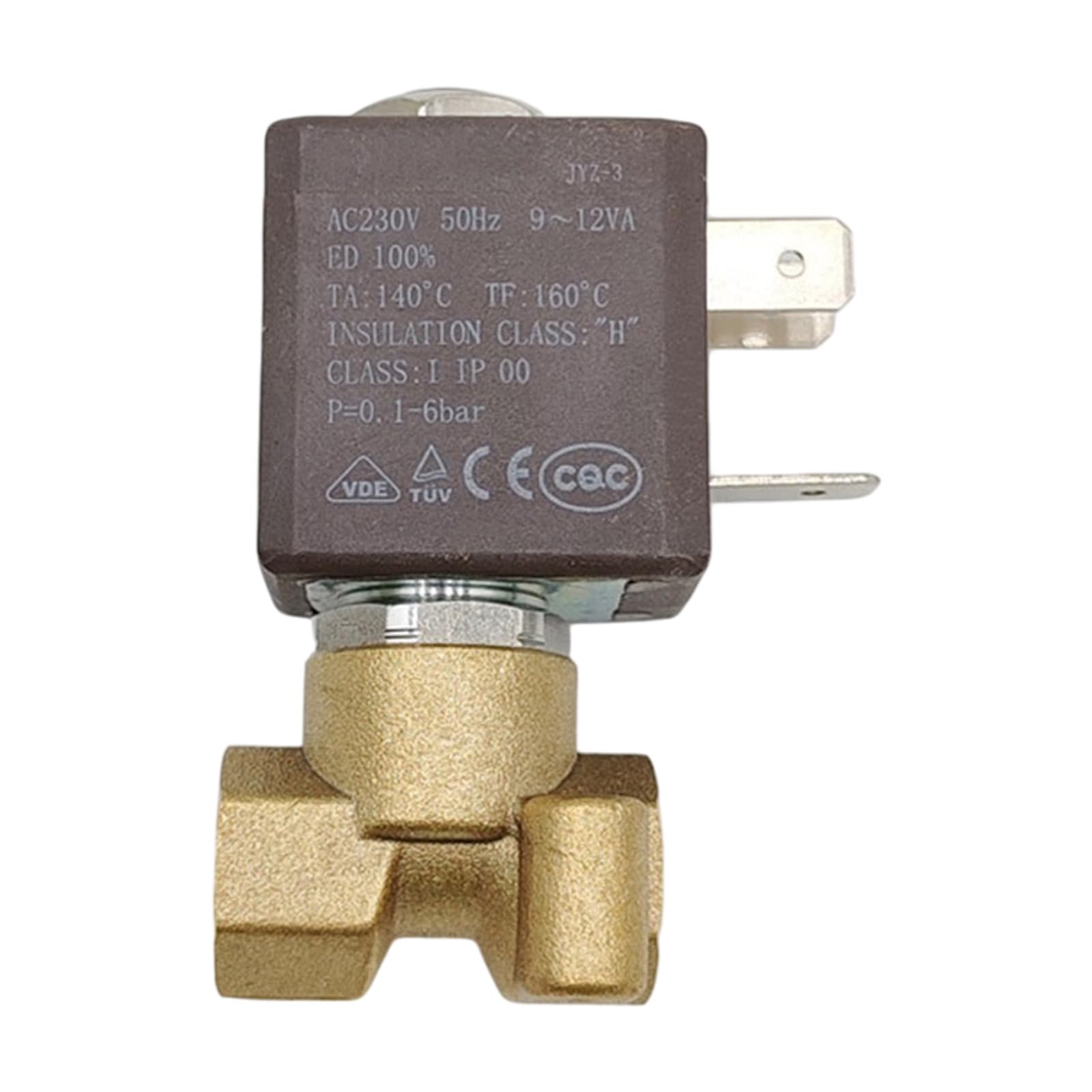 Nvoqilin Two Way 6Bar Professional Solenoid Water Valves Ensures Stable Operate Electromagnetic Control Coffee Maker Parts Copper Electric Solenoid