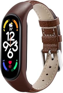 Correa Para Xiaomi Mi Band 7 6 5 4 3 Pulsera, Cuero Reemplazar Banda Pulsera