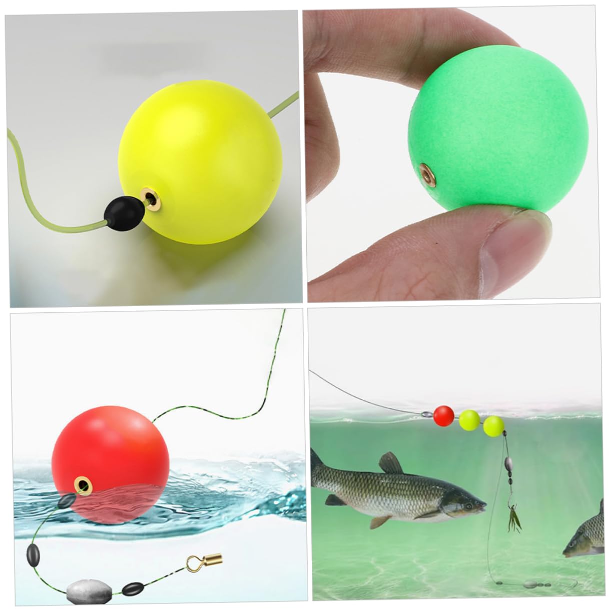 GANAZONO Angelschwimmer Angelköder Röhren Bündeln Rigs Schwimmerstange Schwimmt Teleskopische Angelruten Angelrute Schwimmen Fliegenfischen Tauchnetz Spule Schaum