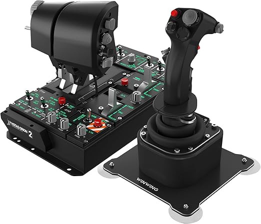WINNING HOTAS ORION2 コントローラーセット Virpil Flight Controls WINWING Orion2 HOTAS Flight Stick - Metal