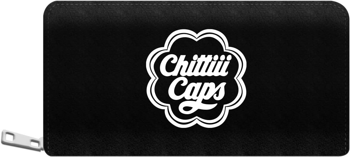 新しい到着 Wallet 長財布 セントチヒロ チッチ チッチキャップス 078 黒 白