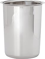 Vista 2 de Winco BAM-1.25 Bain Maries, 1.25 cuartos de galón, acero inoxidable, mediano