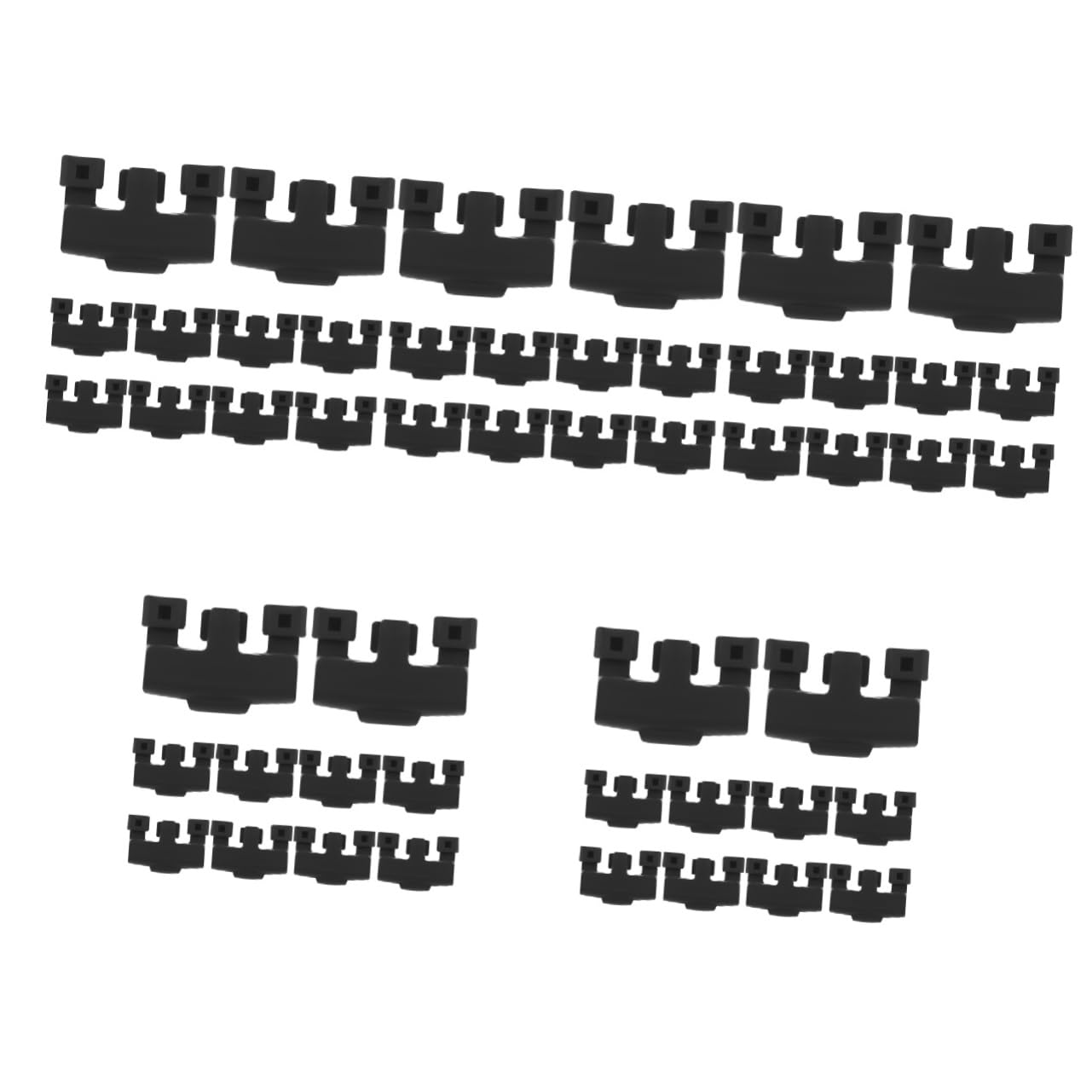 OUNONA 5 Set Coprivassoio Silicone Per Friggitrice Ad Aria Da Antigraffio E Antiscivolo Accessorio Per Teglie Friggitrice Facile Sostituire 10 Pezzi*5