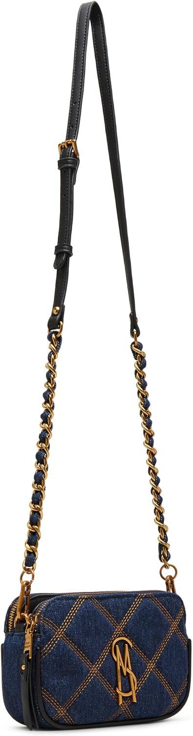 Steve Madden Daisi Denim Double Zip Crossbody