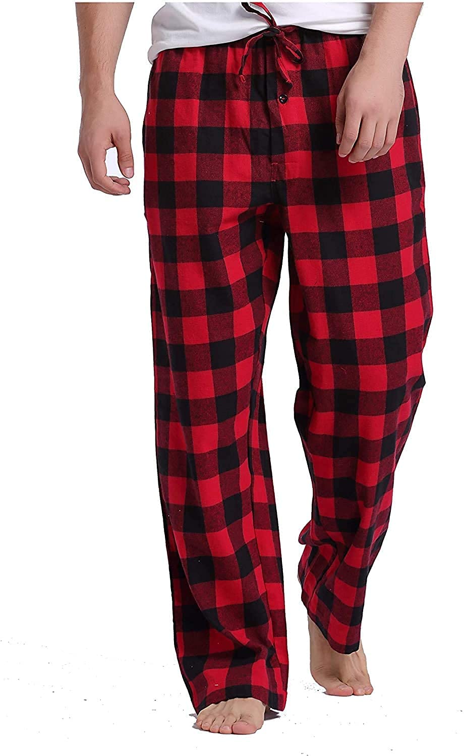 twist Men's Cotton Checkered Pyjama Bottom Pack of 1-picture-31