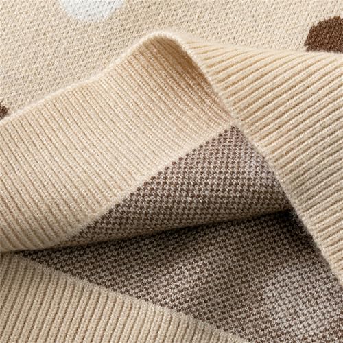Pull pour bébé fille en tricot idéal pour les sorties d'hiver - 5