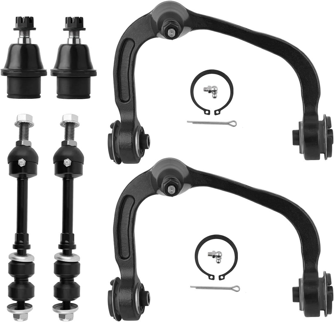 Front Upper Control Arm Kit for 2005-2008 F-150 / 2006-2008 Lincoln Mark LT (4WD)