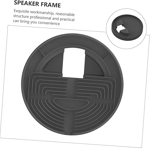 Miniatura 4 de NUOBESTY Soporte de altavoz de escritorio para gestión de cables, no requiere taladro, compatible con altavoces inteligentes para sala de estar y