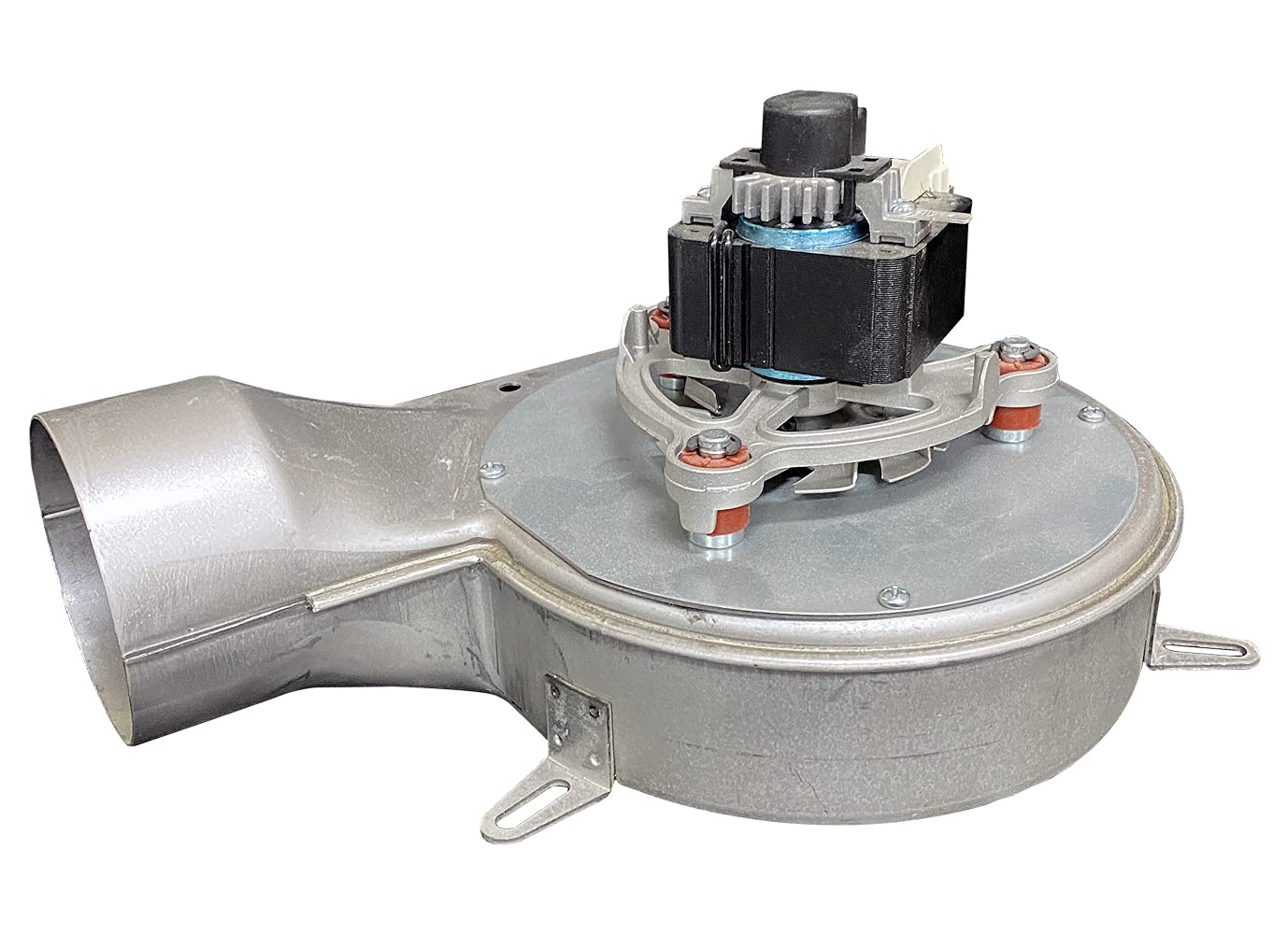 ERICAMBI, Fandis Estrattore Aspiratore Fumi per Stufe a Pellet, Provvisto di Girante in Acciaio Inox, Equipaggiato con Encoder, Numero di Giri 2650 RPM, Potenza 50W, Ventola Ø 150mm