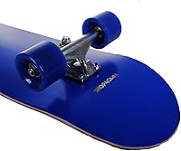 Vista 3 de Patineta completa de arce de tamaño completo con ruedas premium y cinta de agarre a juego