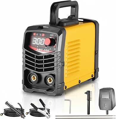 Soldador Inverter,Aomdom Profesional 300A MMA Maquina Soldar ARC IGBT Soldador de ARCO 220 V Máquina de Soldar Digital LCD Soldador Electrodo Portatil Grupo de Soldar