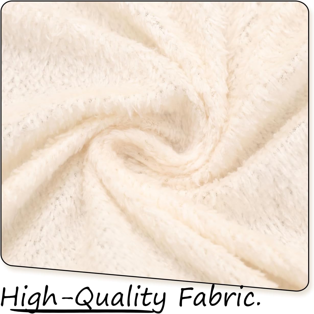 Girls Fleece Winter Jacket Coat with Hooded for 4-10 Years Cute Sherpa Lined Clothes - Image 6