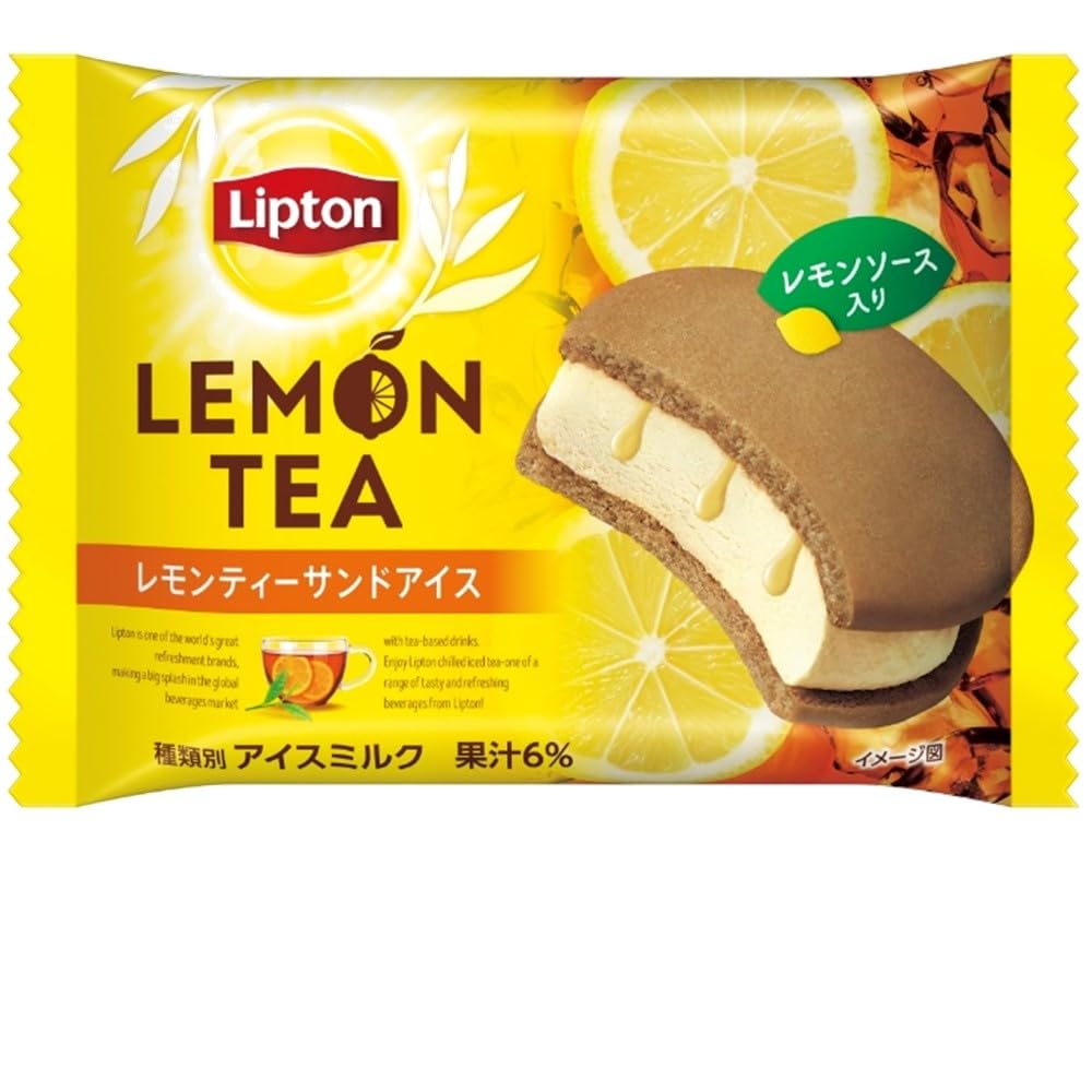 Amazon.co.jp: [冷凍]リプトン レモンティーサンドアイス : 食品・飲料