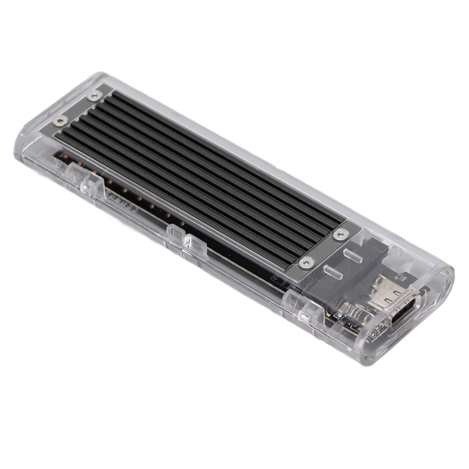 Generic Adapter Zewnętrznego Dysku Twardego Szybka Transmisja 10 Gb/s Obudowa Konwertera USB3.1 Gen2 do Komputerów PC Kompatybilna z Komputerami Mac/ (BLACK)