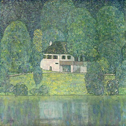 Peinture à l'huile faite à la main par des professeurs d'art inspirée de Klimt