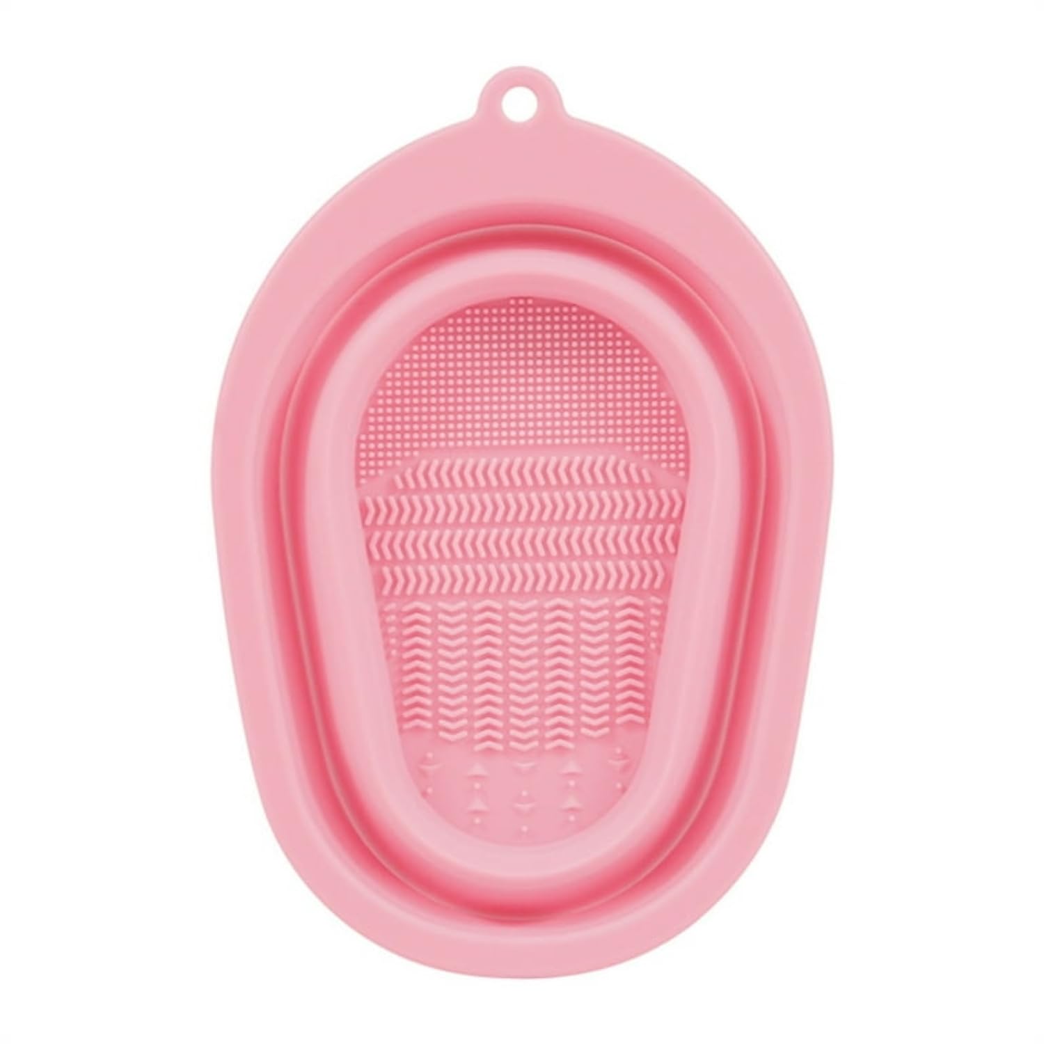 Feelhigh Bowl Shape Cleaning Mat Silicon Scrubber Board Wash For Foundation Brush, Cosmetic Cleaning Tool,Makeup Tools Cleaning Scrubber For Women, Girls (Pack 1)-image-0