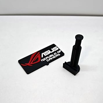 Adjustable Graphics Card Holder with Asus ROG Logo