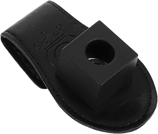 BESPORTBLE Soporte De Tiza Magnético con Clip De Cinturón Tapa Silenciosa y Diseño para Accesorios Pequeños Color Negro