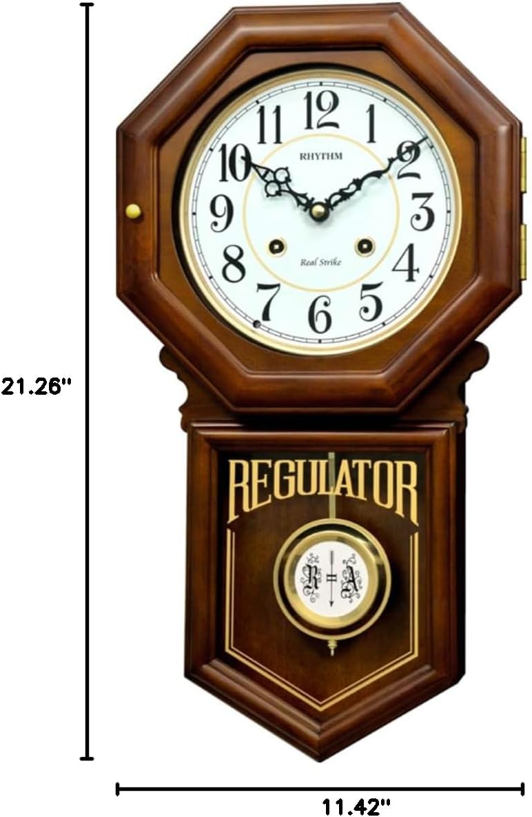 Rhythm CMJ586NR06 Wall Clock Dimensions