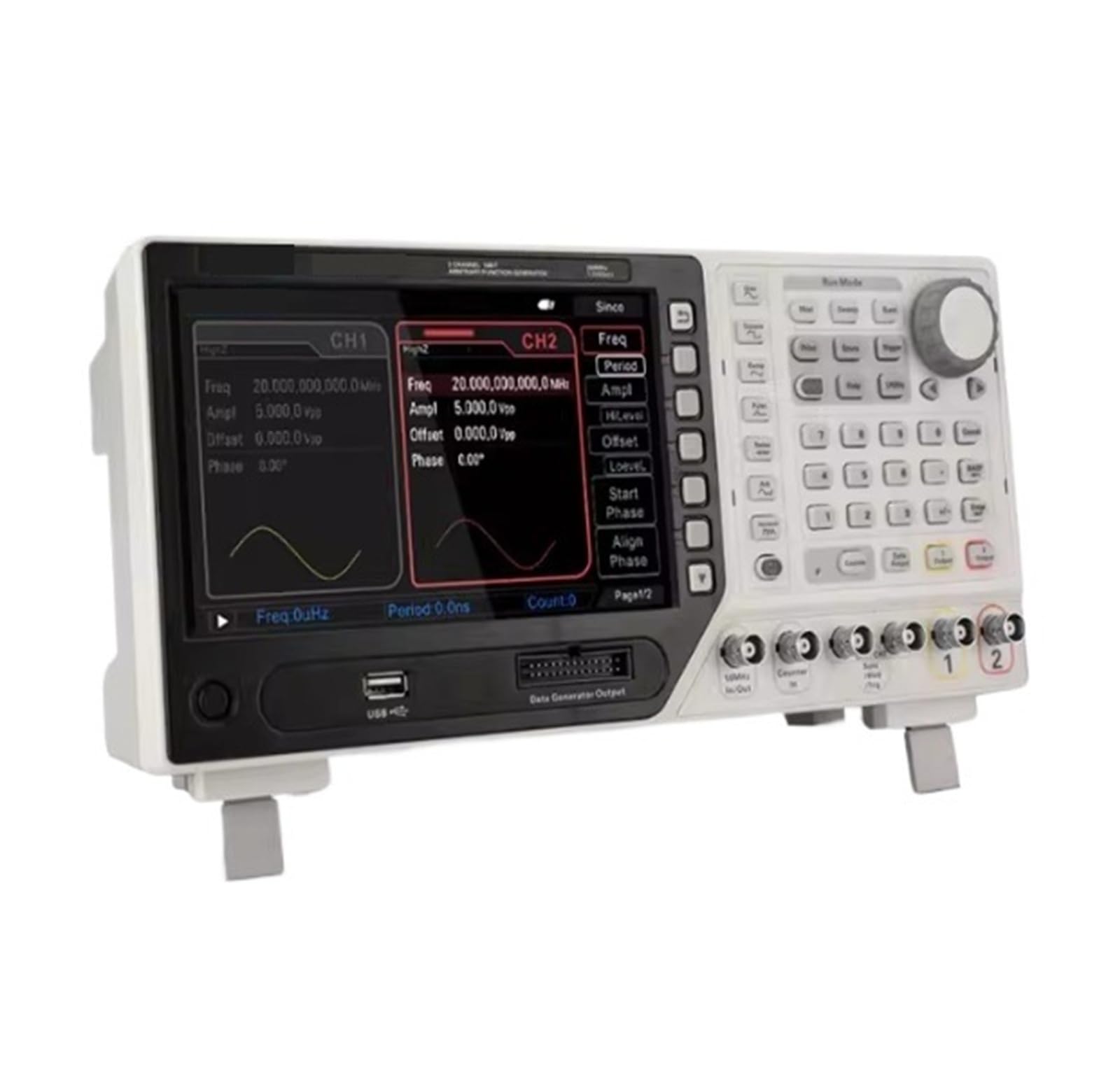Generador de formas de onda arbitrarias HDG6202B 200MHZ
