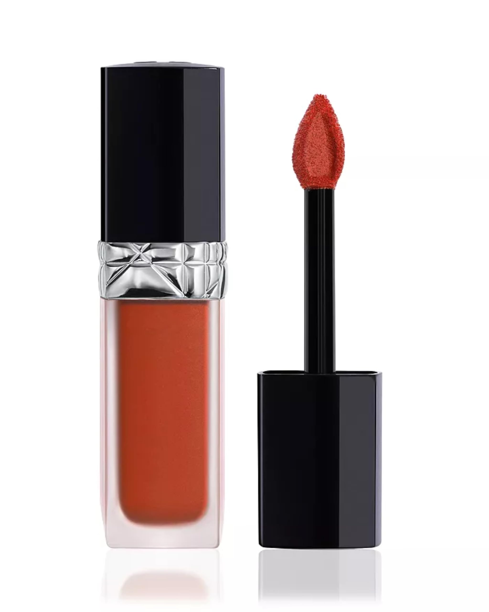 DIOR Rouge Dior Forever Liquid Transfer-Proof Matte Liquid Lipstick Ultra Pigmented Weightless Long Wear No.840 Forever Radiant (6 ml)