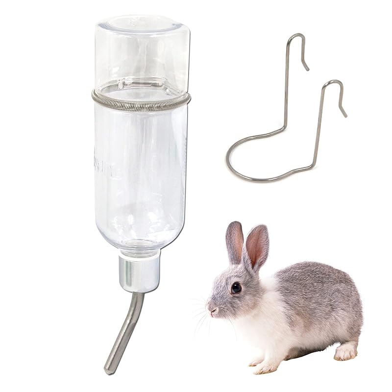 Garrafa de Água para Pequenos Animais em Plástico Transparente Semetall 350 mL