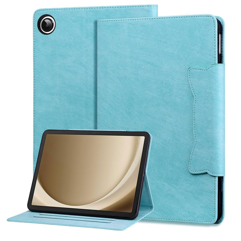 Housse cuir de qualité supérieure pour Samsung Galaxy Tab A11 Plus bleu clair - 7