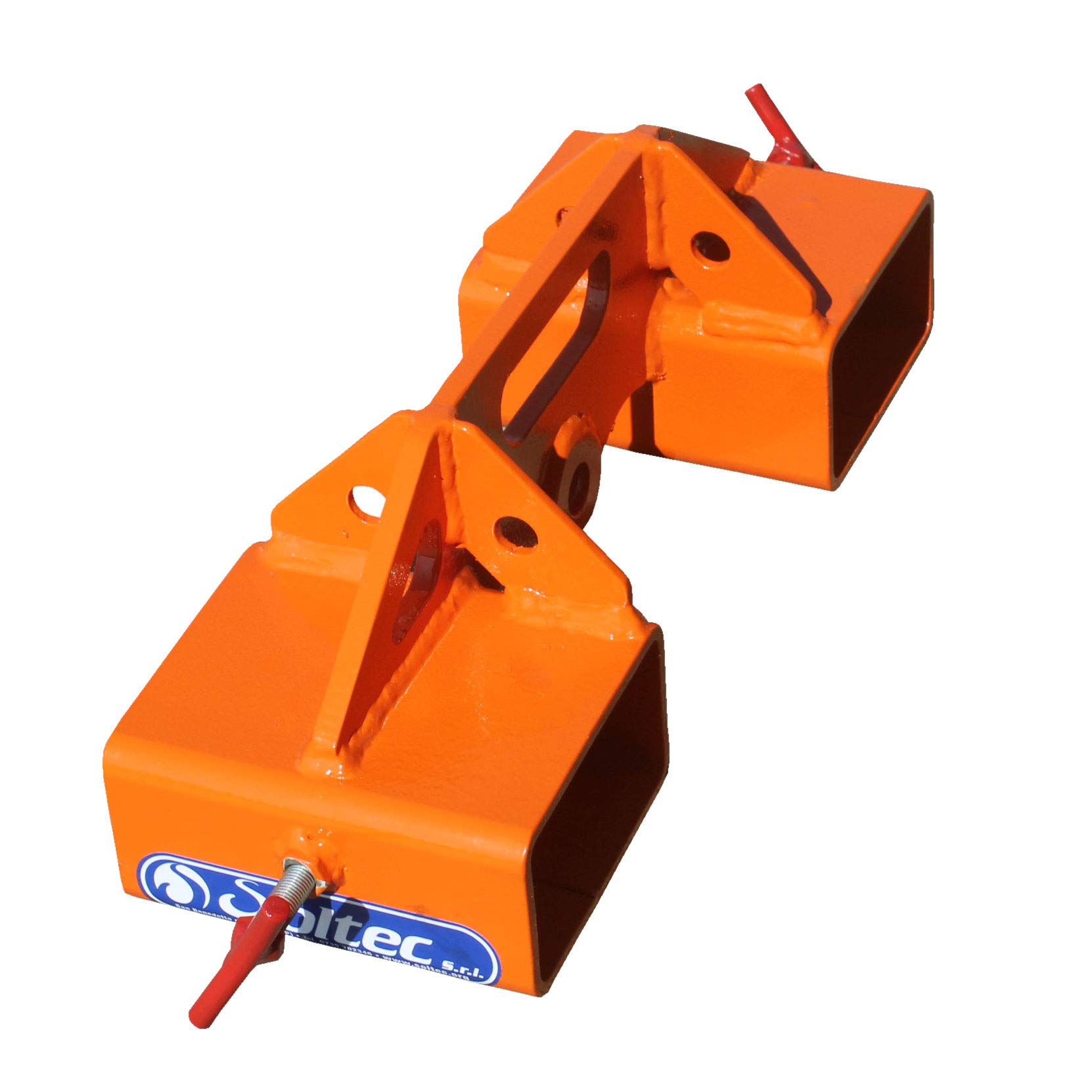 GANCIO PER CARRELLO ELEVATORE MULETTO 2,5 TON GANCIO INFORCABILE PER PORTA PALLET ULTRA RESISTENTE, GANCIO E GRILLO NON INCLUSI
