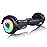 SISIGAD Hoverboard, with Bluetooth and Colorful Lights Self Balancing Scooter