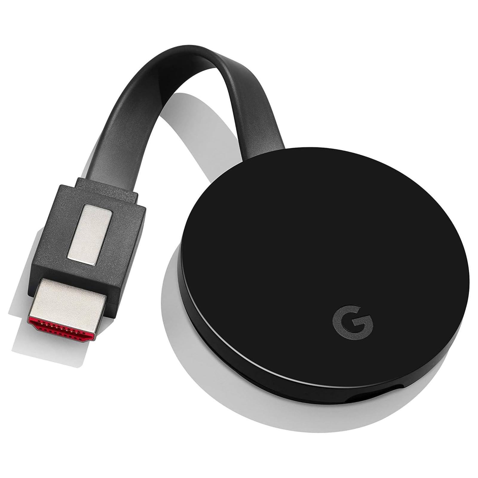 Streamer multimedialny WiFi, ulepszona wersja bezprzewodowa, Google 1080p HDMI 4G, kompatybilna z TV/monitorem/projektorem, obsługa WiFi 2,4 GHz, połączenie USB/MicroUSB, chromowana obsada