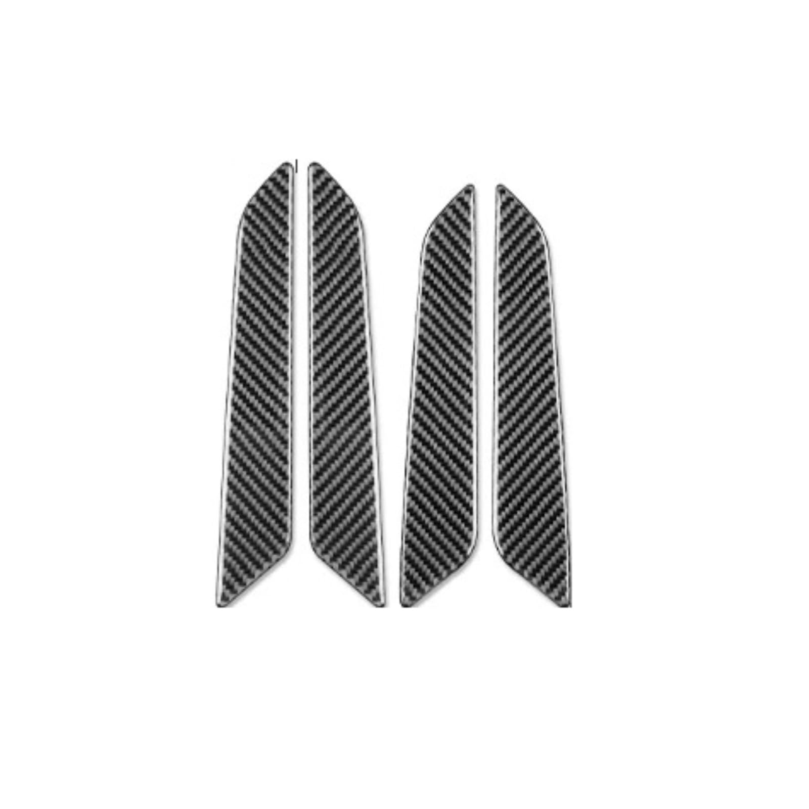 VNHLOTVJL Interior Door Air Conditio Vent Display Gear Cuphold Trim Sticker Compatible for Audi Q5 Q5L FY 2018 2019 2020-up Accessories Carbon Fiber(4Type)