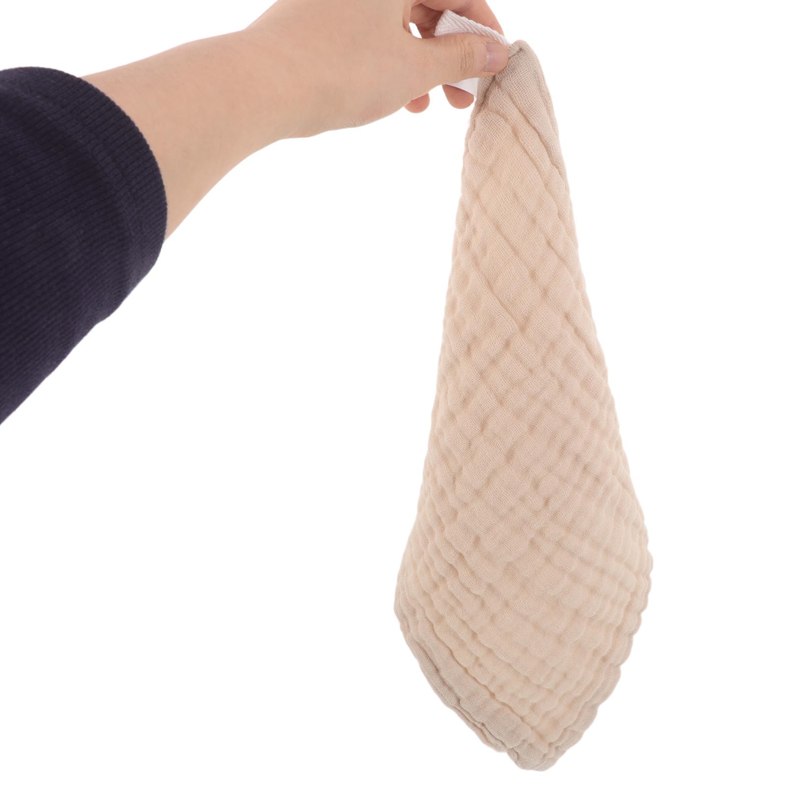Toyvian 18 Piezas Toalla de Baño para de Algodón Puro, Seis Capas, Tamaño 25x25 Cm, Flexible y Absorbente para Limpieza Delicada, Adecuado para Pañales y Cuidado Diario