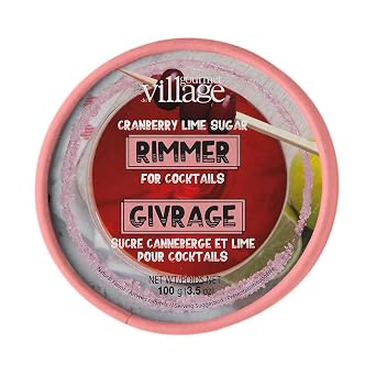Gourmet du Village Rim Trim Canister Cranberry Lime