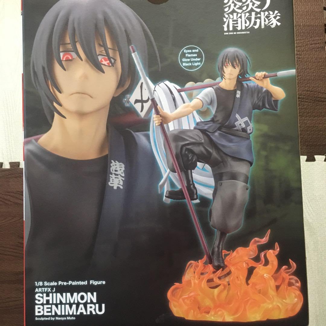 KOTOBUKIYA - 大人気ARTFX J 新門紅丸 コトブキヤ フィギュア 炎炎ノ消防隊 ARTFX J 新門 紅丸｜炎炎ノ消防隊｜男性キャラクター フィギュア
