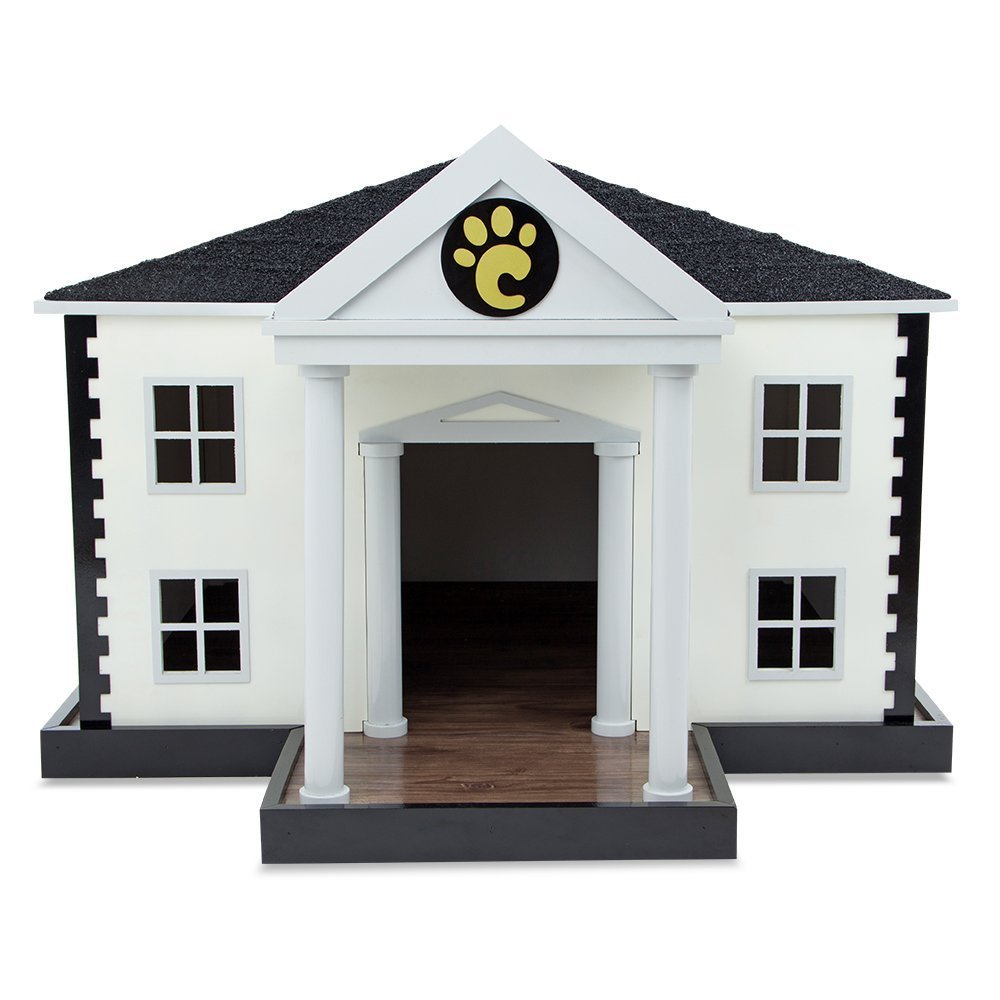Amazon | 【Carlu Pet House】ドッグハウス ホワイトハウスドッグ 
