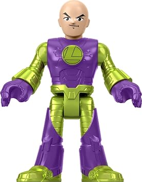 Fisher-Price Imaginext DC Super Friends Batman Toys, Ultimate Hero Villain Match-Up, 10 Figures & 10 Accessories for Pretend Play Kids Ages 3+ Years