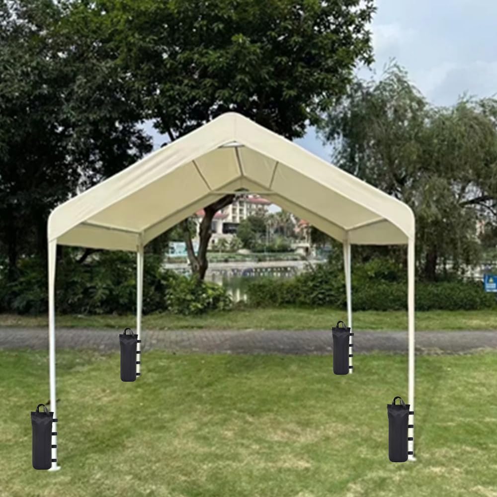 Lot De 4 Pieds De Pavillon, Pieds De Sable Pour Tonnelle, Double