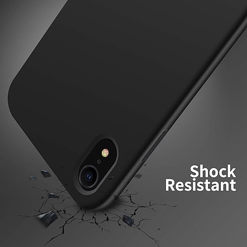 Miniatura 7 de OTOFLY - Funda protectora para iPhone XR (sedosa y suave al tacto), de goma de silicona suave de alta calidad, protección total antigolpes,