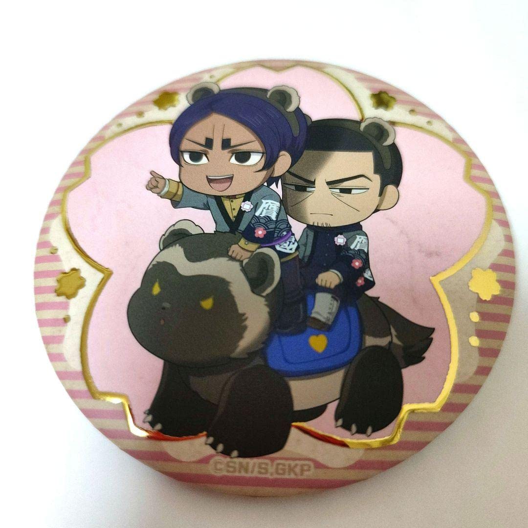 ゴールデンカムイ　黄金遊戯　花やしき　でか缶バッジコレクション　遊園地　10点 Amazon.co.jp: ゴールデンカムイ黄金遊戯花やしき潜入作戦でか缶